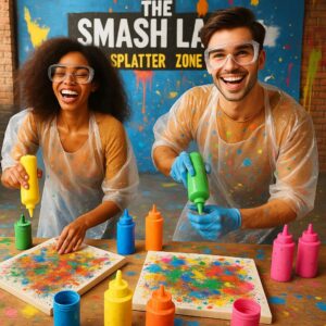 Splatter Buddies Paint Session