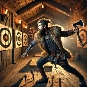The Viking’s Axe Throwing Session