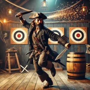 The Buccaneer’s Axe Throwing Session